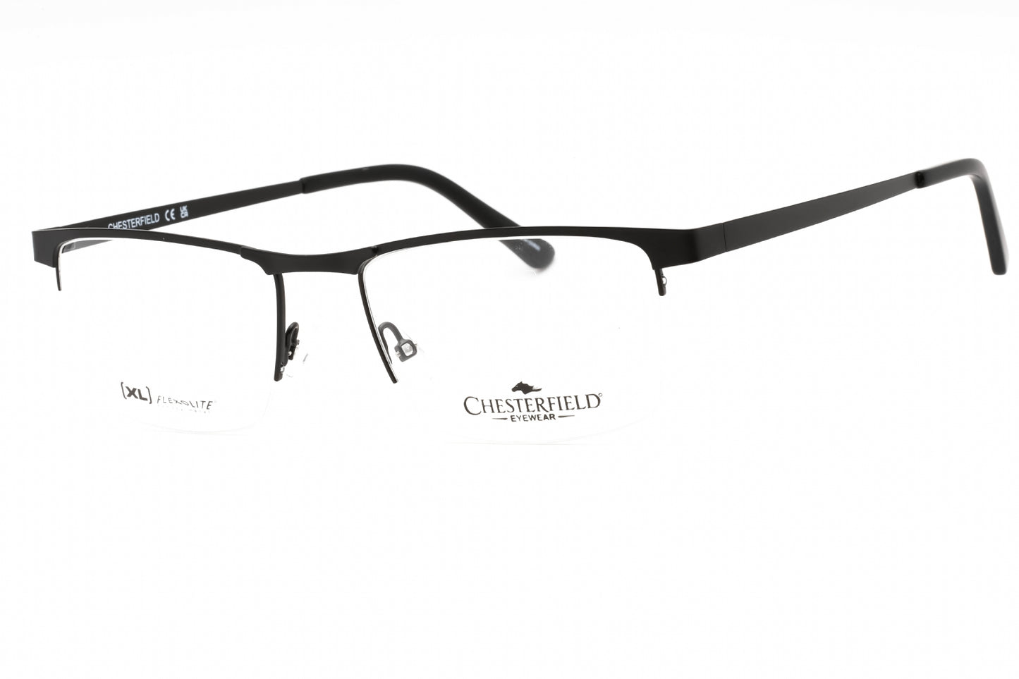 Chesterfield 113xl 00300 Eyeglasses Mtt Black Size : 55