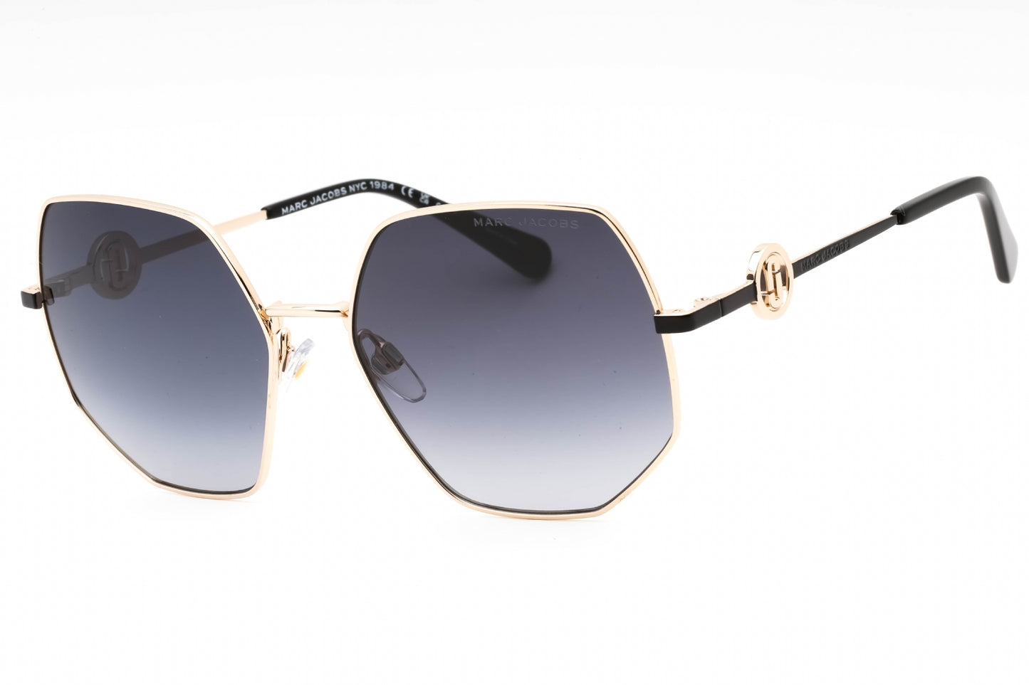 Marc Jacobs Marc 730/s Rhl9o Sunglasses Gold Black Size : 59