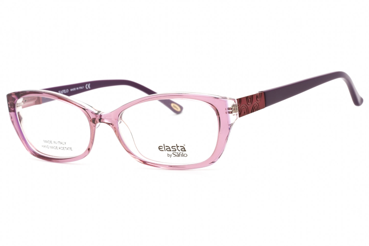 Elasta 5798 Ts200 Eyeglasses Plum Size : 53