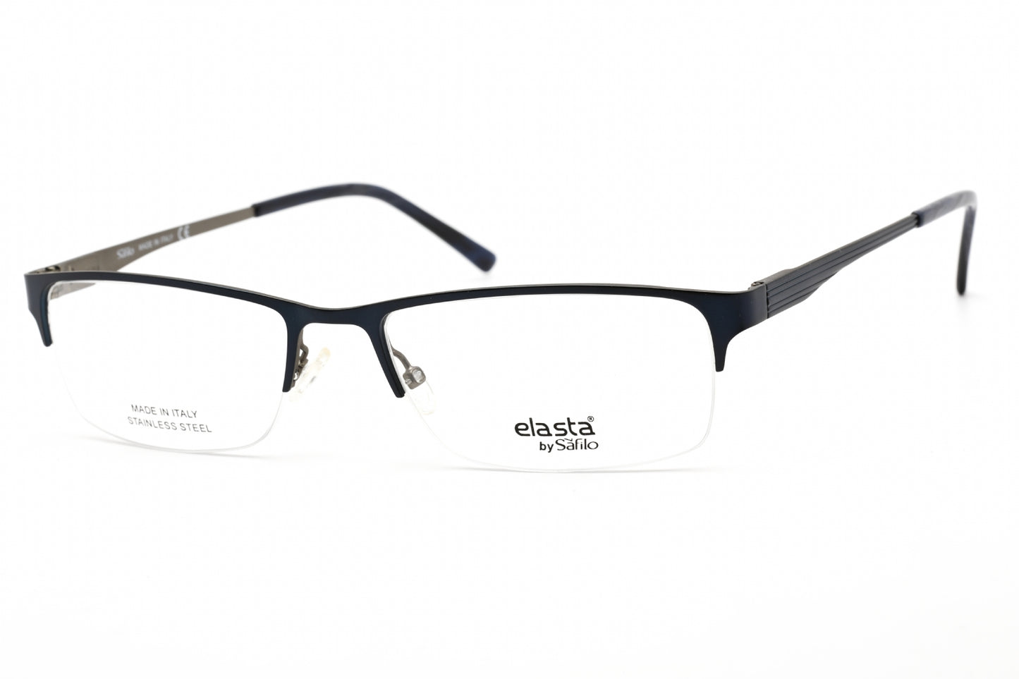 Elasta 3099 Dl900 Eyeglasses Matte Navy Size : 58