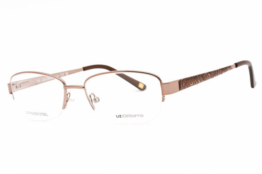 Liz Claiborne L 611 1b800 Eyeglasses Brown Size : 52
