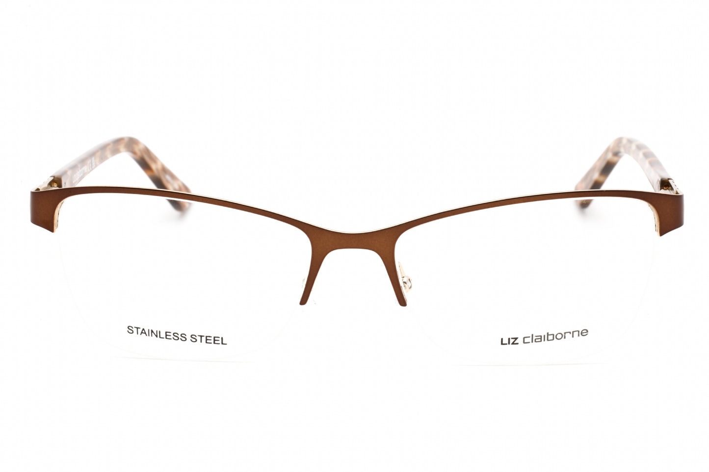 Liz Claiborne L 615 Rf400 Eyeglasses Brown Size : 55
