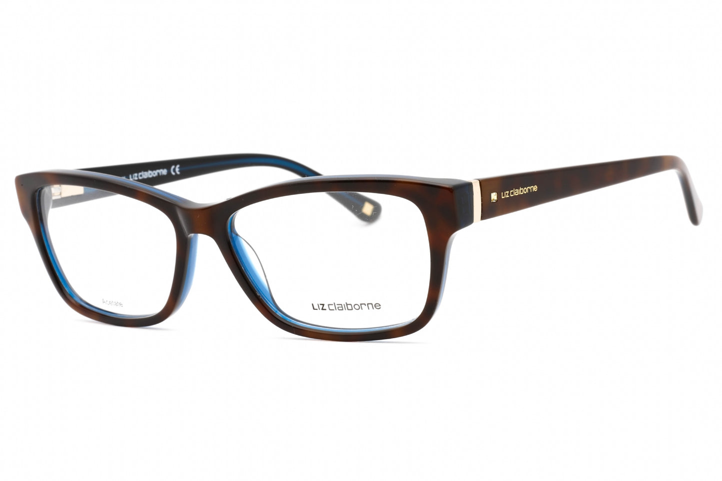 Liz Claiborne L 616 Dw200 Eyeglasses Havana Blue Size : 55
