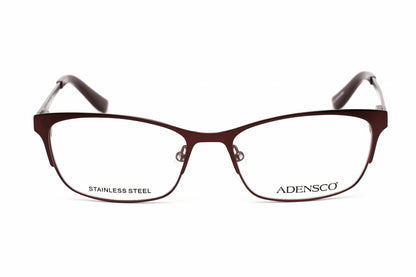 Adensco 211 Yan00 Eyeglasses Burgundy Size : 52