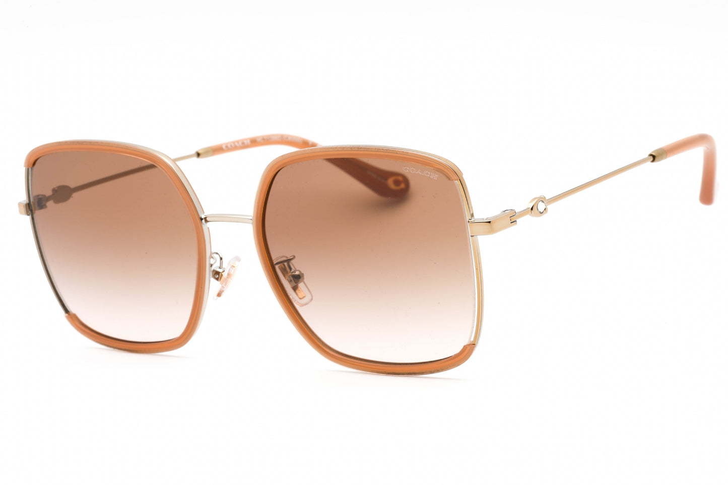 Coach 7139bd 940113 Sunglasses Pink Rose Gold Size : 58