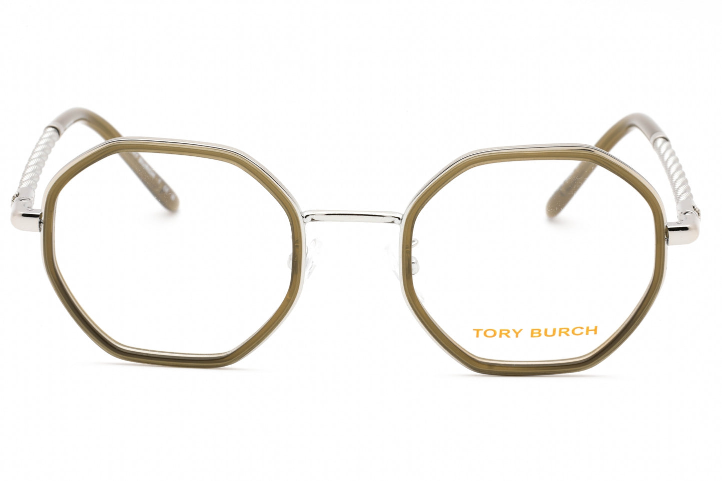 Tory Burch 1075 3338 Eyeglasses Milky Olive Size : 49