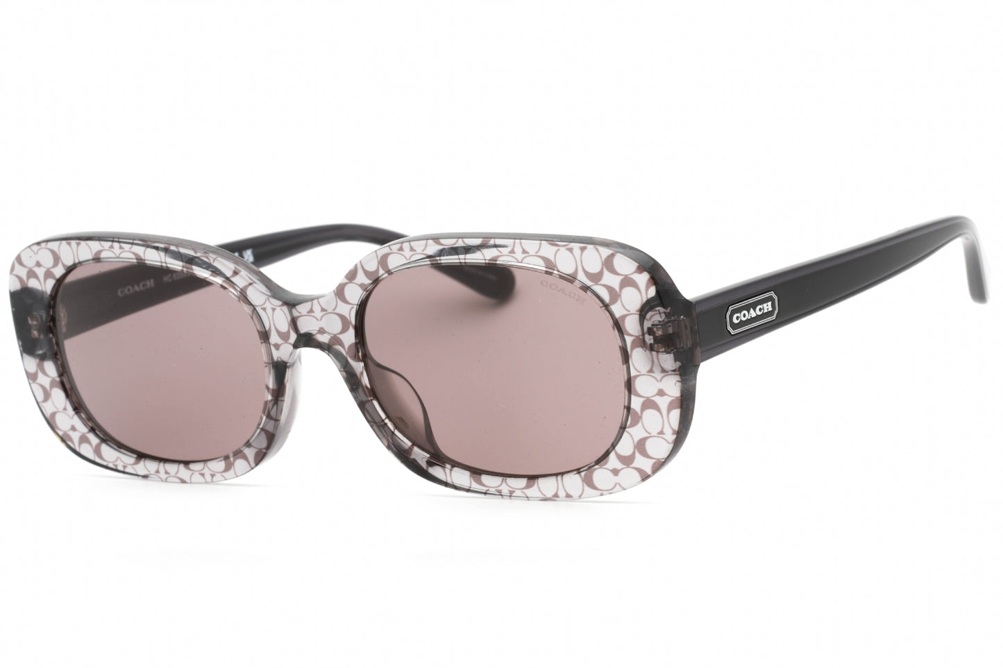 Coach 8358u 57337n Sunglasses Grey Transparent Size : 54