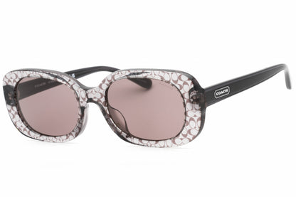 Coach 8358u 57337n Sunglasses Grey Transparent Size : 54