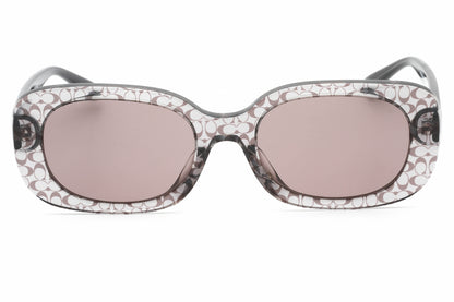 Coach 8358u 57337n Sunglasses Grey Transparent Size : 54