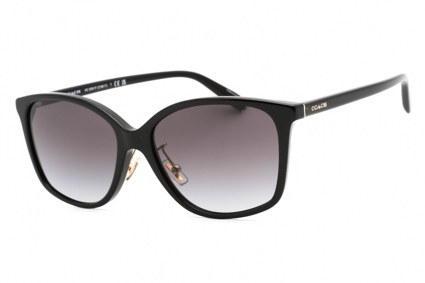 Coach 8361f 50028g Sunglasses Black Size : 57