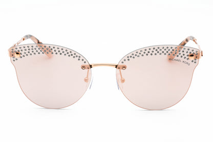 Michael Kors 1130b 11084z Sunglasses Pink Gold Size : 59