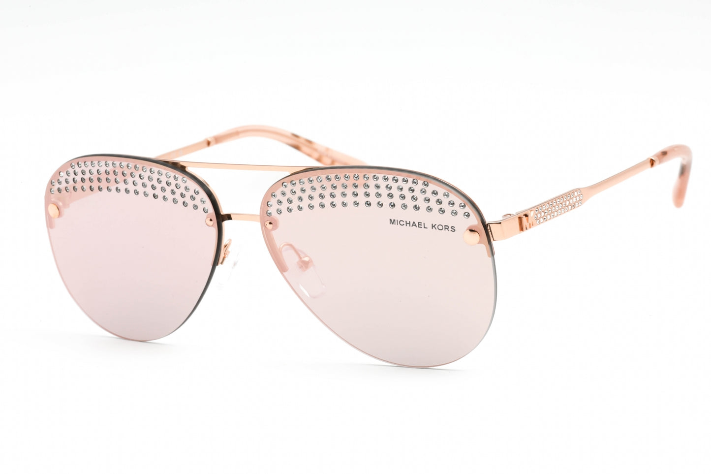 Michael Kors 1135b 11084z Sunglasses Rose Gold Size : 59