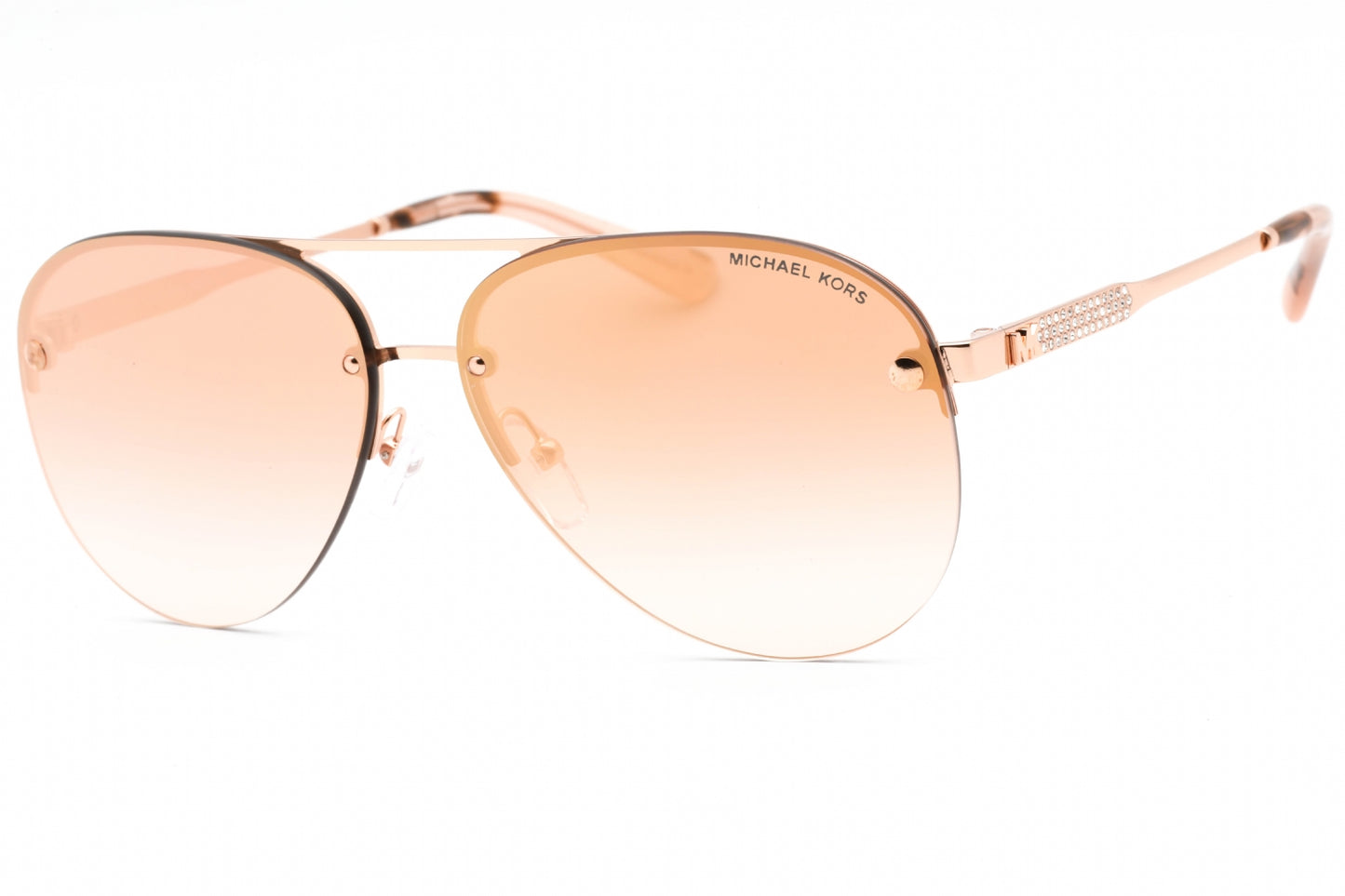 Michael Kors 1135b 11086f Sunglasses Rose Gold Size : 59