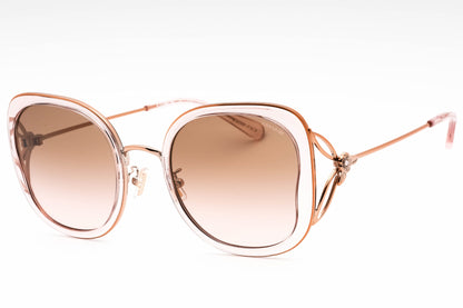 Coach 7153b 557511 Sunglasses Transparent Pink Size : 54