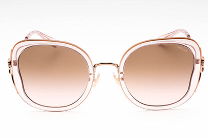 Coach 7153b 557511 Sunglasses Transparent Pink Size : 54