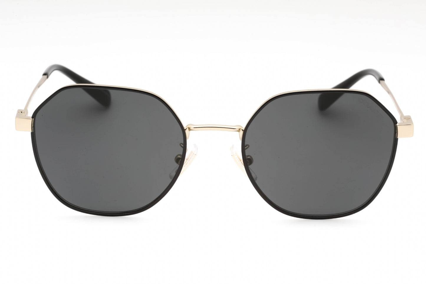 Coach 7155 900587 Sunglasses Shiny Light Gold Size : 54