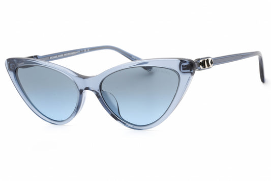 Michael Kors 2195u 39568f Sunglasses Transparent Blue Size : 56