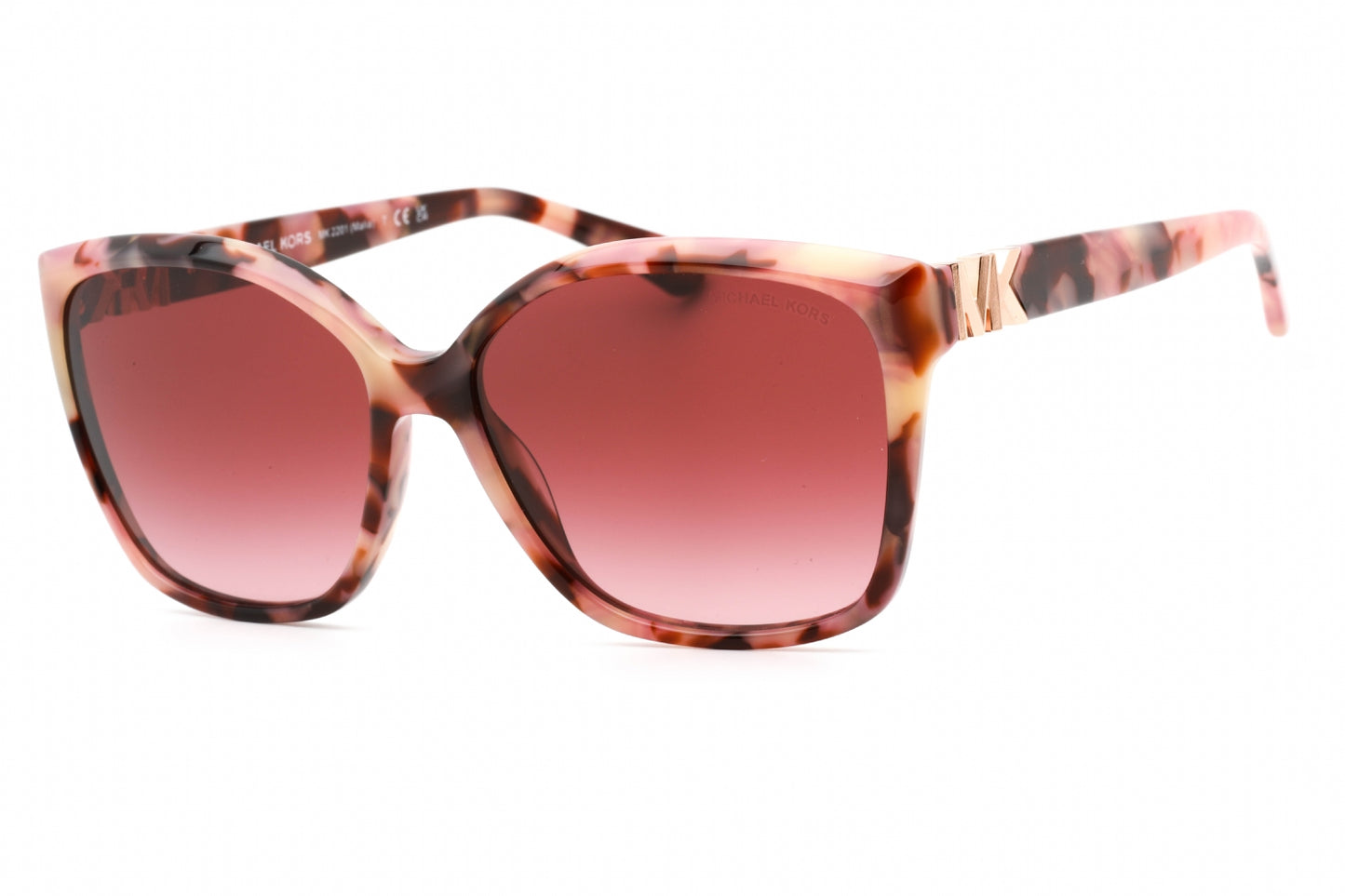 Michael Kors 2201 39468h Sunglasses Pearly Pink Tortoise Size : 58