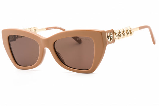 Michael Kors 2205 395473 Sunglasses Solid Camel Brown Size : 52