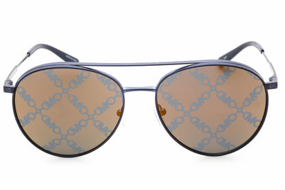 Michael Kors 1138 1895am Sunglasses Metallic Navy Blue Size : 58