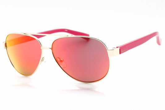Calvin Klein Retail R358s 664 Sunglasses Pink Size : 60
