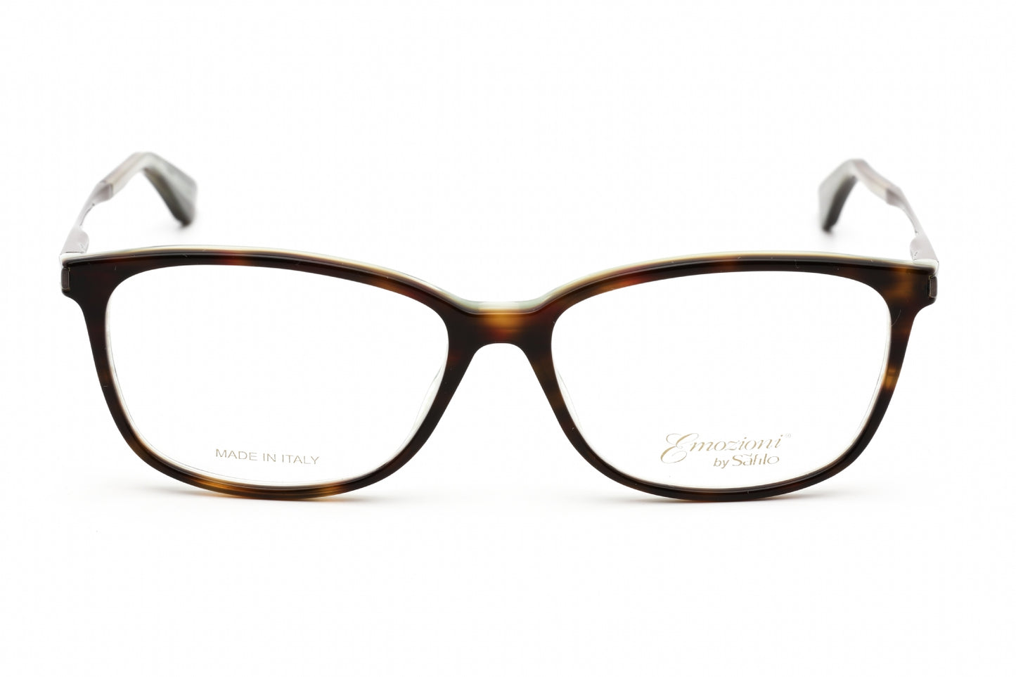 Emozioni 4044 Sh700 Eyeglasses Havana Green Gray Size : 53
