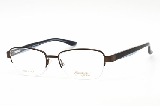 Emozioni 4373 Hgc00 Eyeglasses Brown Havana Size : 53