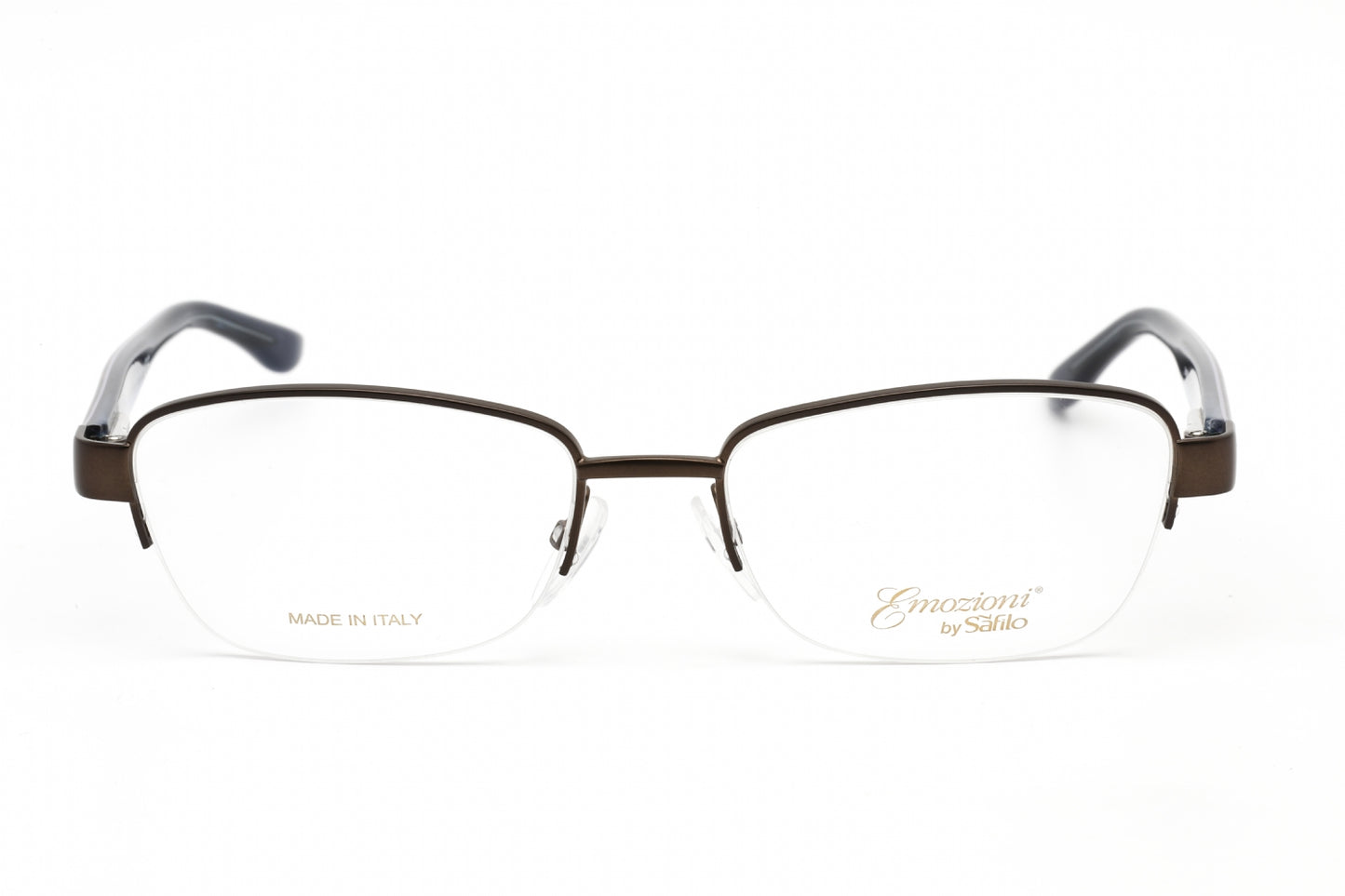 Emozioni 4373 Hgc00 Eyeglasses Brown Havana Size : 53