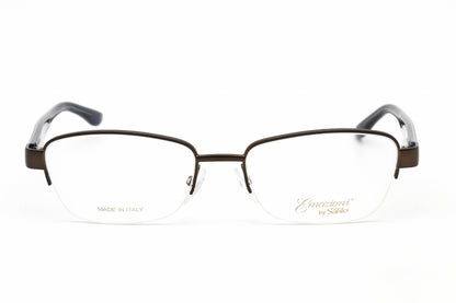 Emozioni 4373 Hgc00 Eyeglasses Brown Havana Size : 53