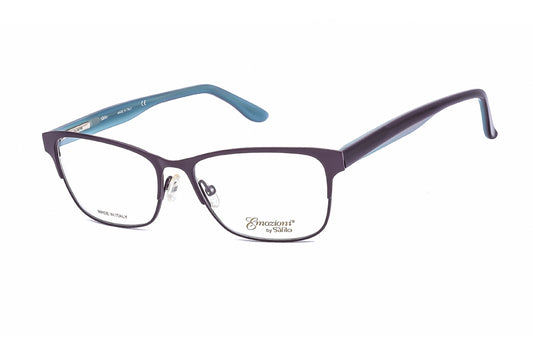 Emozioni 4371 65y00 Eyeglasses Purple Aqua Size : 54