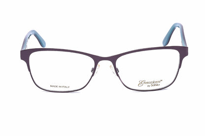 Emozioni 4371 65y00 Eyeglasses Purple Aqua Size : 54