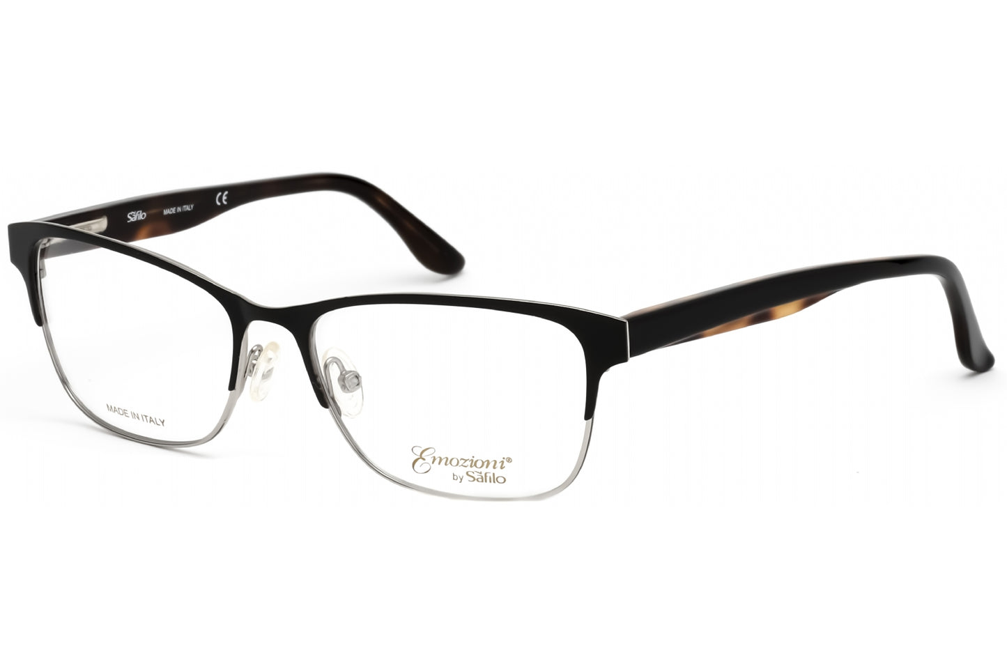 Emozioni 4371 Wr700 Eyeglasses Black Havana Size : 54