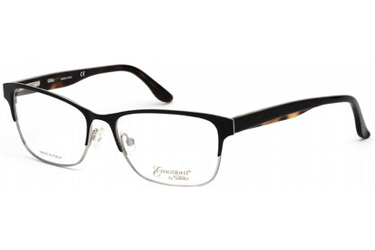 Emozioni 4371 Wr700 Eyeglasses Black Havana Size : 54