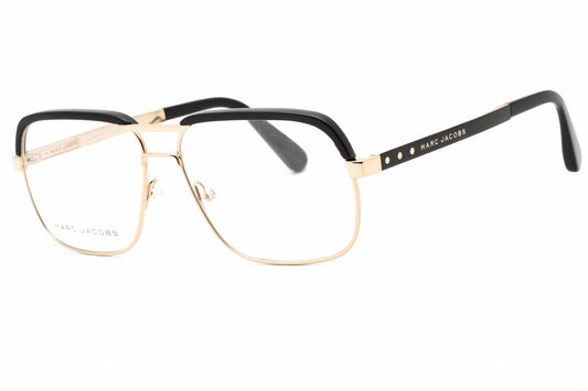 Marc Jacobs 632 L0v00 Eyeglasses Gold Black Size : 56