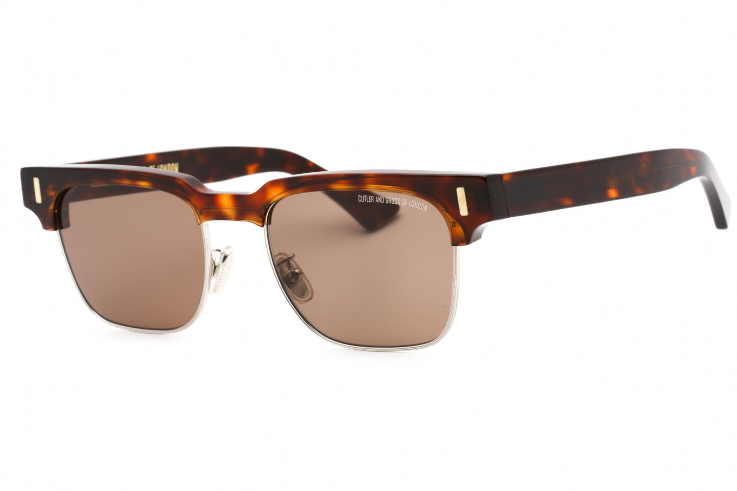 Cutler And Gross 1332s 02 Sunglasses Dark Turtle Size : 53