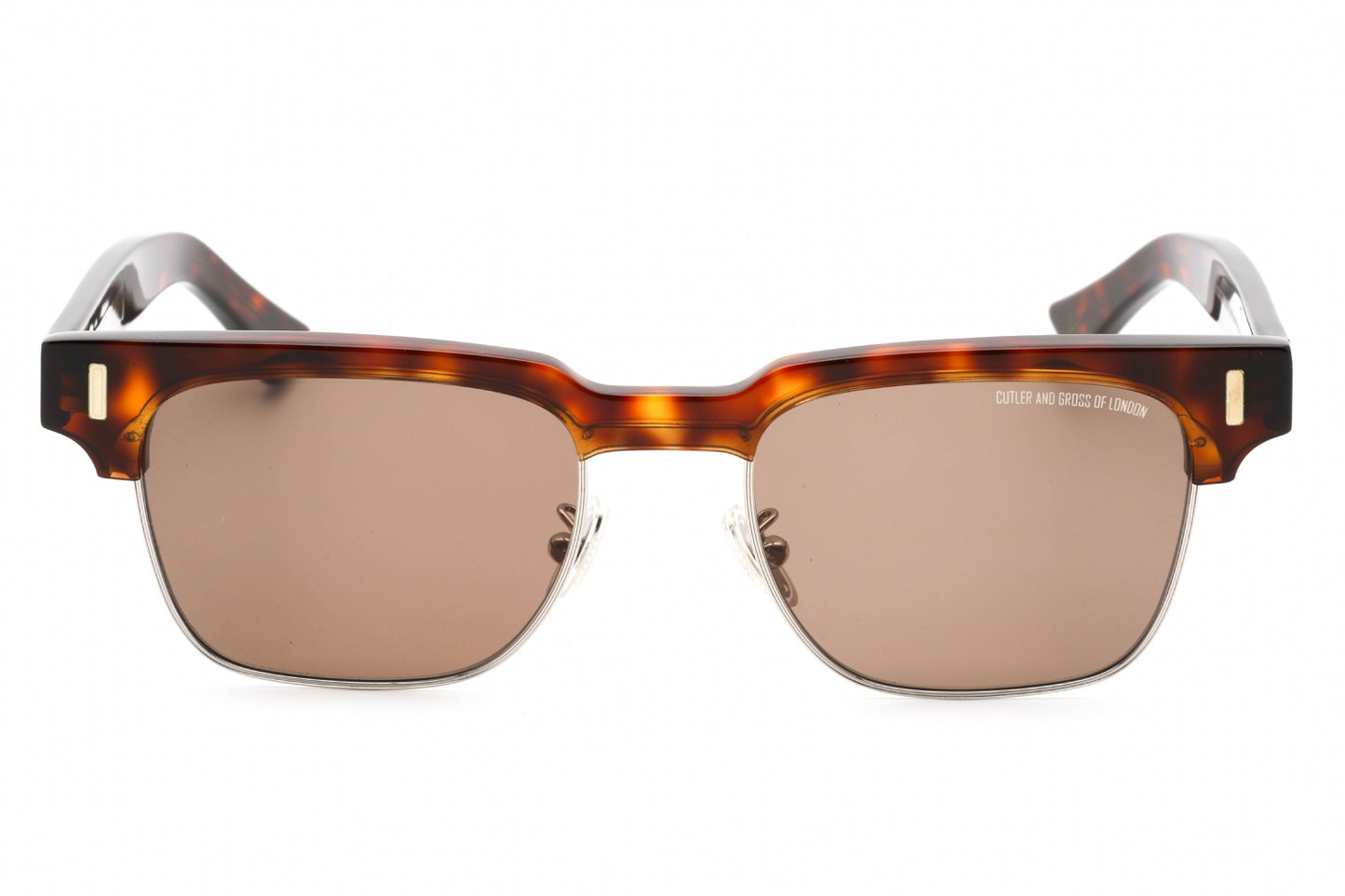 Cutler And Gross 1332s 02 Sunglasses Dark Turtle Size : 53
