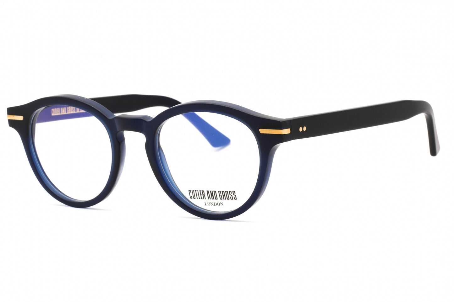 Cutler And Gross 1338 03 Eyeglasses Blue Size : 51