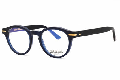 Cutler And Gross 1338 03 Eyeglasses Blue Size : 51
