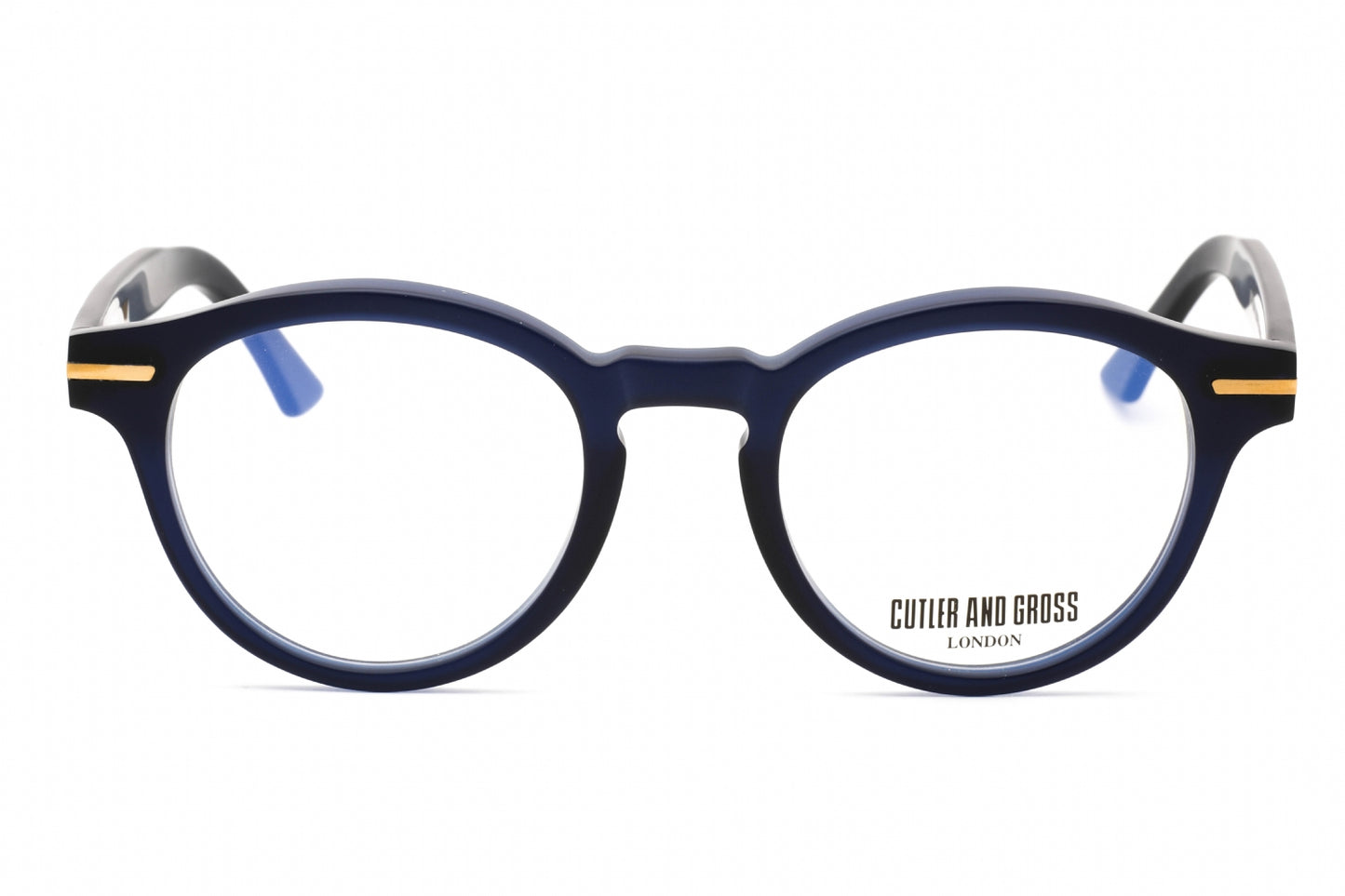 Cutler And Gross 1338 03 Eyeglasses Blue Size : 51