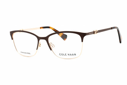 Cole Haan 5009 210 Eyeglasses Brown Size : 51