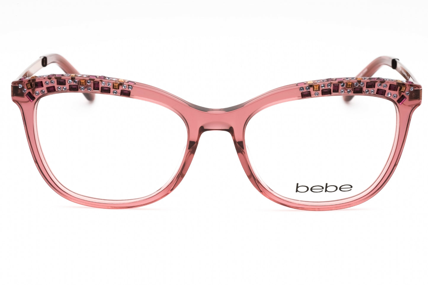 Bebe 5179 681 Eyeglasses Blush Crystal Size : 52