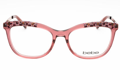 Bebe 5179 681 Eyeglasses Blush Crystal Size : 52