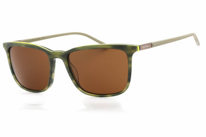 Cole Haan 6064 310 Sunglasses Olive Horn Size : 56