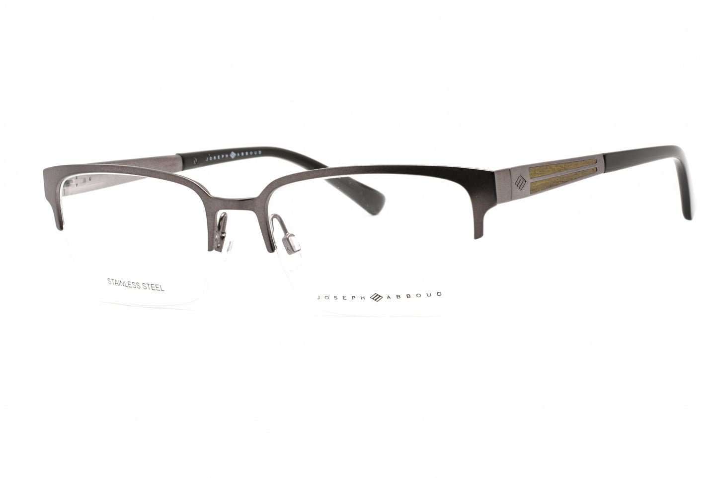 Joseph Abboud 4080 15 Eyeglasses Gunmetal Size : 53