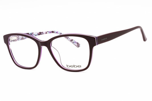 Bebe 5184 500 Eyeglasses Plum Size : 53