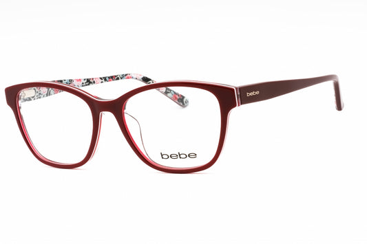 Bebe 5184 601 Eyeglasses Ruby Size : 53