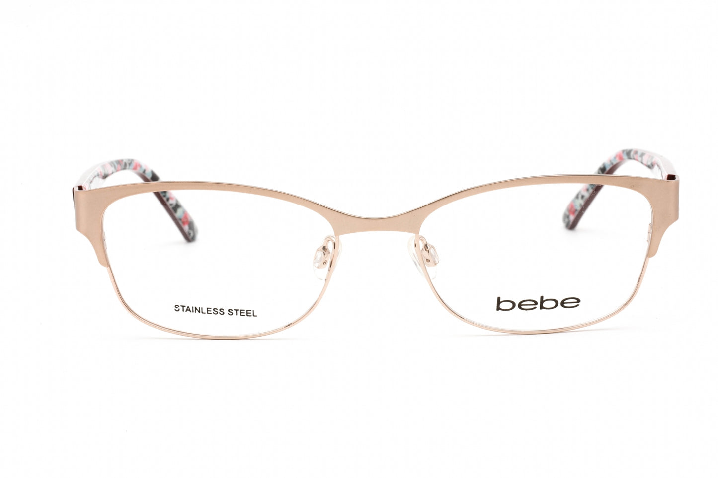 Bebe 5185 770 Eyeglasses Rose Gold Size : 53
