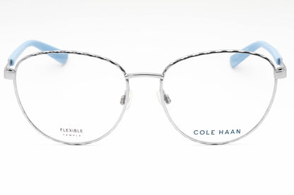 Cole Haan 5045 40 Eyeglasses Silver Size : 57