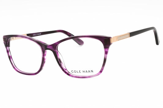 Cole Haan 5049 510 Eyeglasses Plum Horn Size : 54