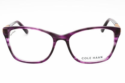 Cole Haan 5049 510 Eyeglasses Plum Horn Size : 54